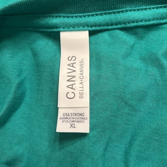 Bella Canvas Ozark Meme Graphic Screen T-Shirt Green Short Sleeve Size XL NWT - Picture 4 of 4